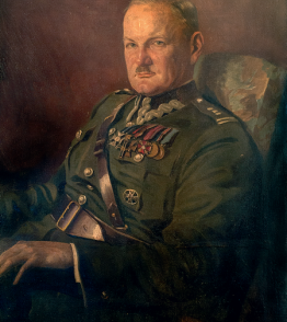Senator Stefan Dąbkowski, portret namalowany przez Stefana Norblina, przed 1939 r [własność rodziny, fot. Konrad Stasiuk].