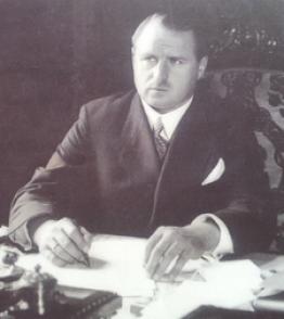Senator Stefan Starzyński, prezydent m. st. Warszawy. [własność prywatna]