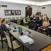 W Senacie spotkanie w ramach kampanii „Masz Prawo” (fot. Łukasz Kamiński, Kancelaria Senatu)
