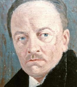 Senator Bohdan Nestor Łepki (Łepkyj). Autoportret z 1930 r. [Muzeum Bohdana Łepkiego, Kraków]