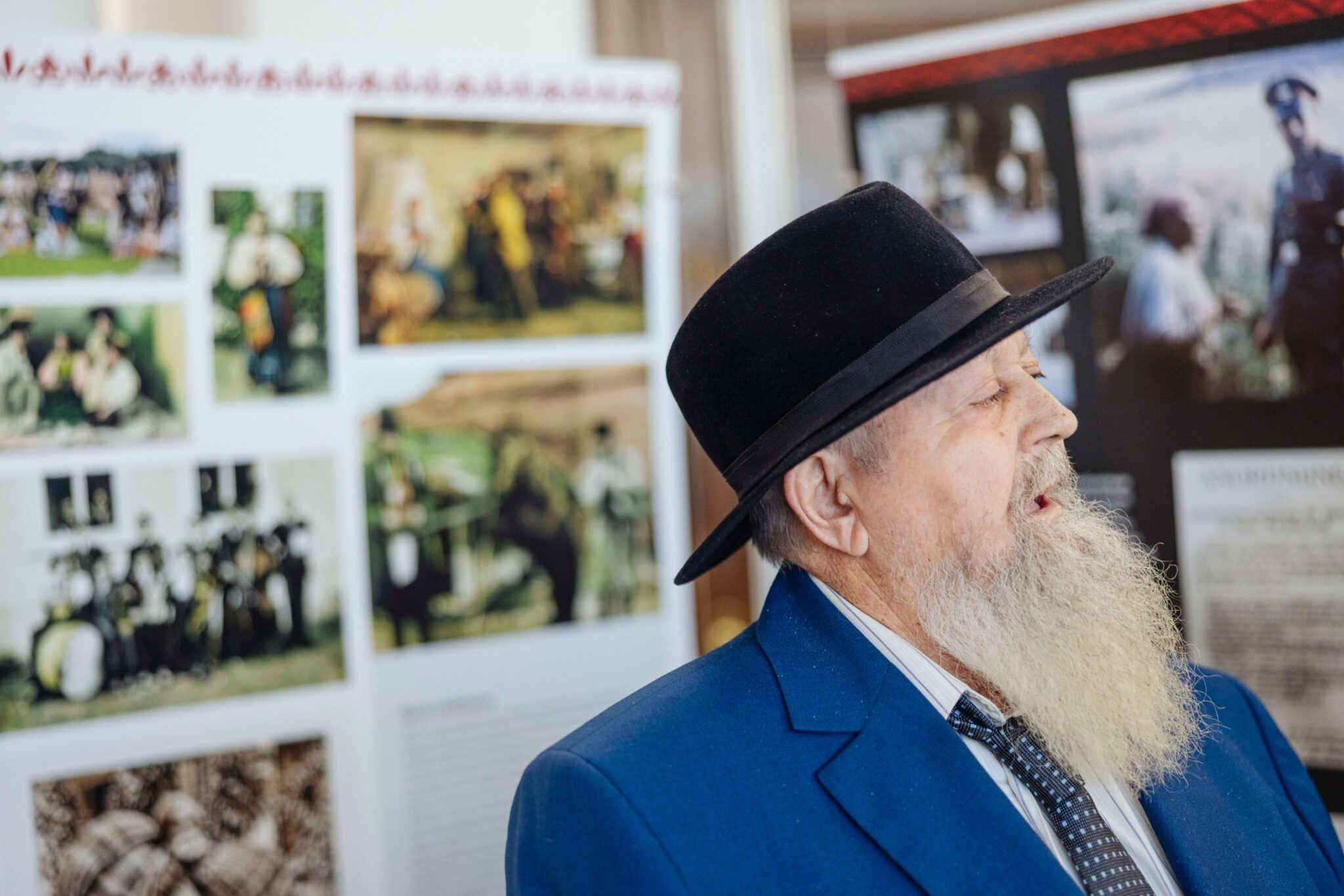 Zdjęcie z wystawy „Romowie. Historia i kultura”