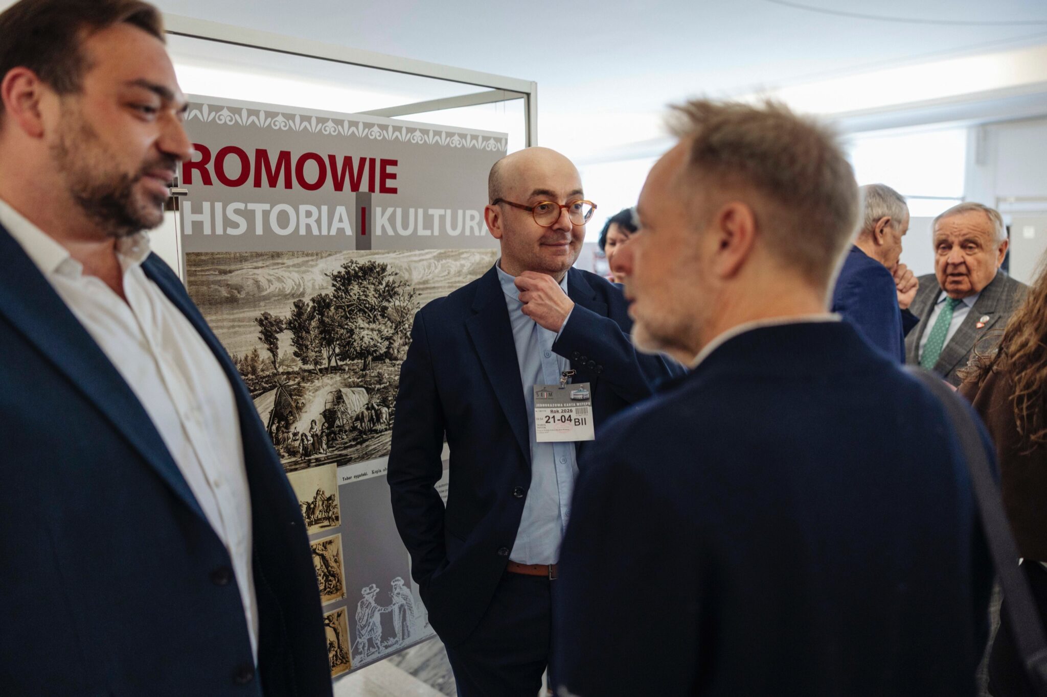 Zdjęcie z wystawy „Romowie. Historia i kultura”