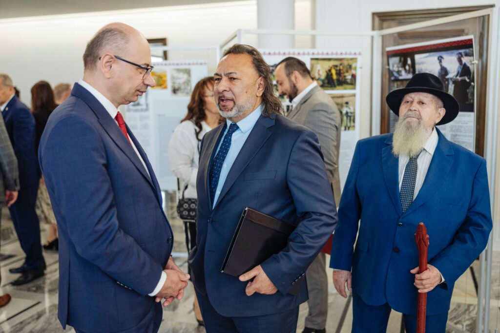Zdjęcie z wystawy „Romowie. Historia i kultura”