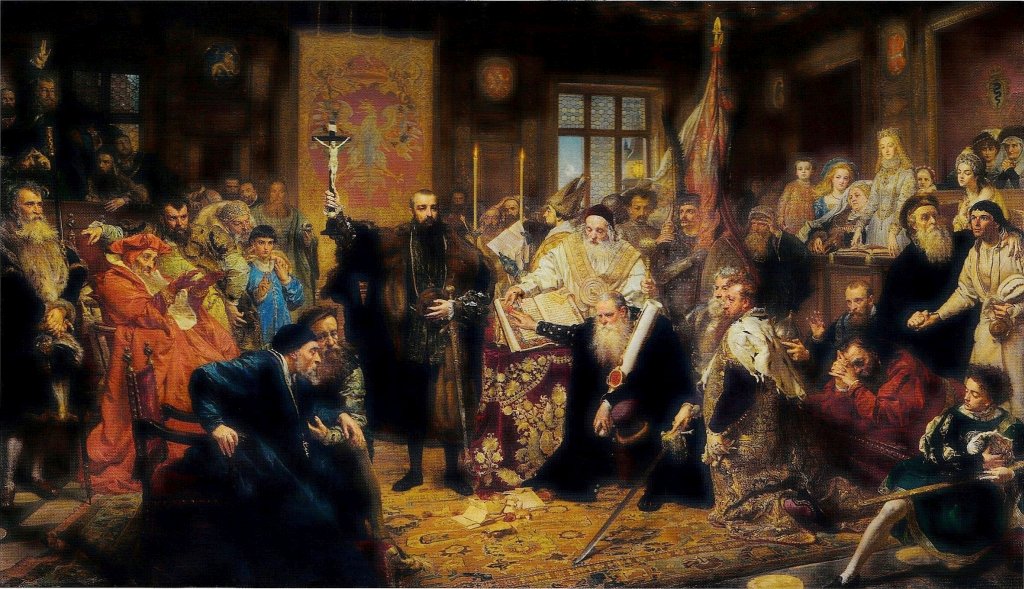 Obraz Jana Matejki „Unia Lubelska”