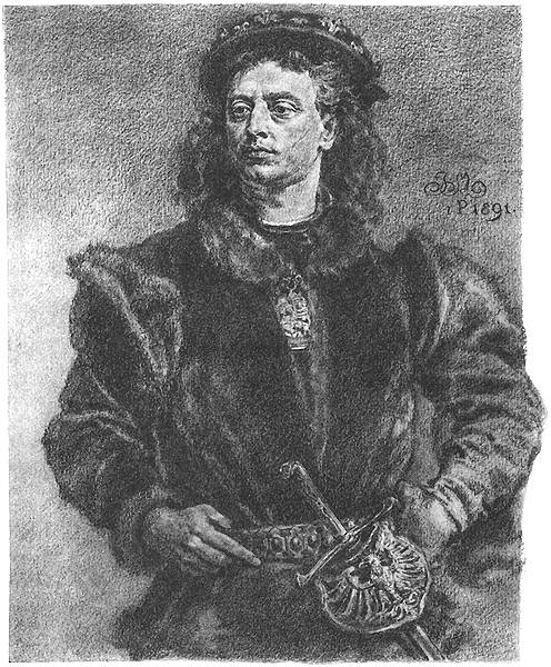 5. Jan Matejko, Jan Olbracht, król Polski w&nbsp;latach 1492-1501 [Muzeum Narodowe we&nbsp;Wrocławiu]