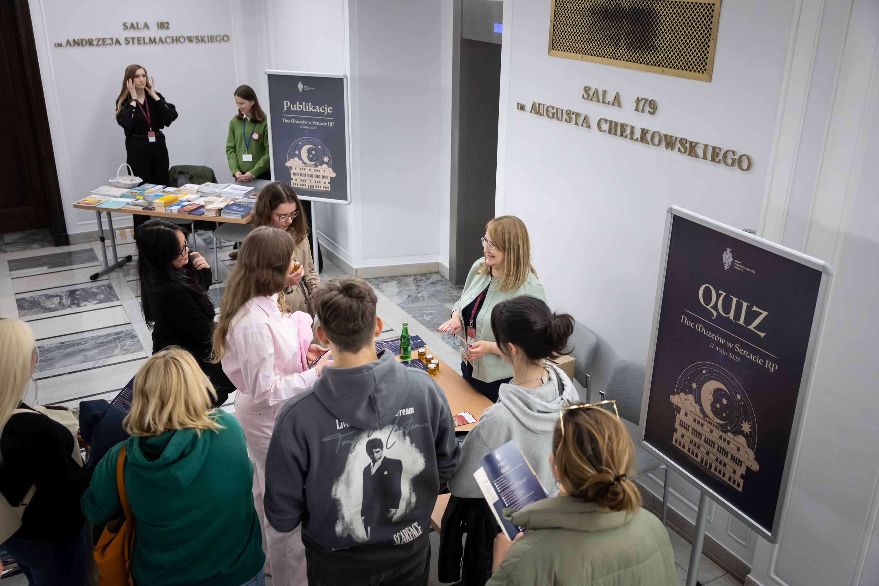 Noc Muzeów w Senacie RP, 17.05.2025 r., fot. Tomasz Ozdoba, Kancelaria Senatu