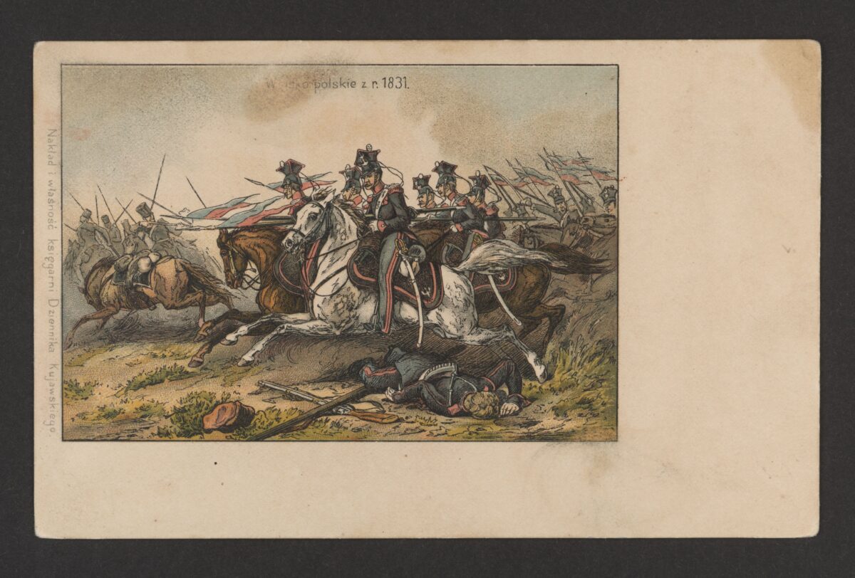 8. Juliusz Kossak, Wojsko polskie z&nbsp;r. 1831 [Muzeum Narodowe w&nbsp;Warszawie]
