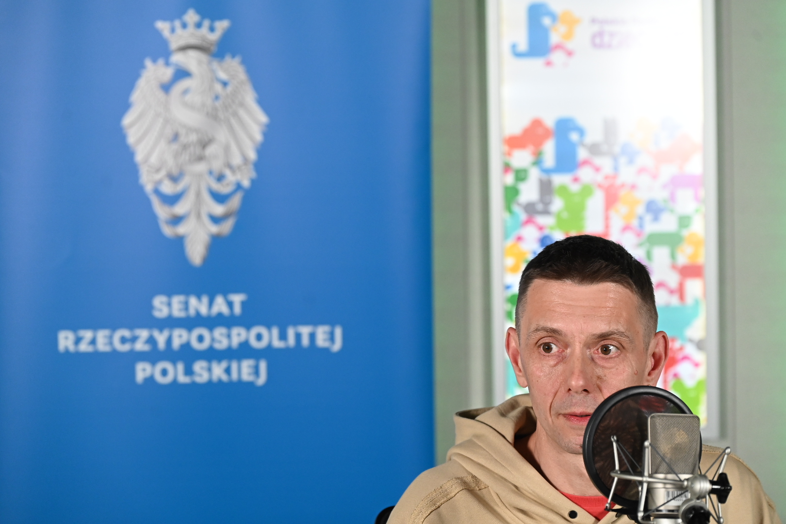 Audycja „Kultura nie śpi” w Polskim Radiu Dzieciom, 11.05.2025 r., fot. Cezary Piwowarski, Polskie Radio
