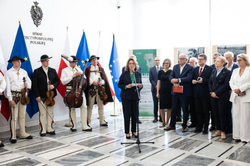 Wystawa tischnerowska (fot Tomasz Ozdoba, Kancelaria Senatu)