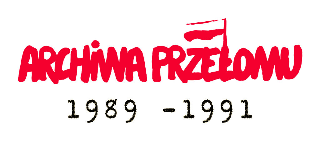 Logo projektu „Archiwa Przełomu 1989–1991”
