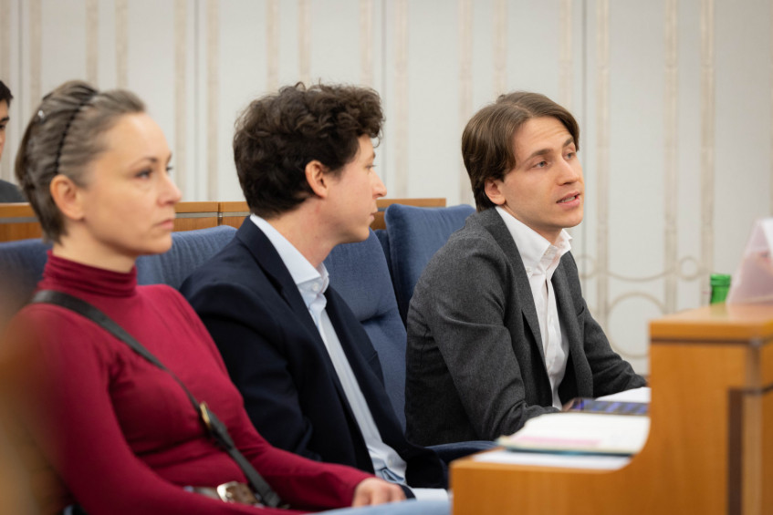 X debata młodzieżowa pn. „Dialogi senackie” pt. „Gadka o prawach uczniowskich” (fot. Tomasz Ozdoba - Kancelaria Senatu)