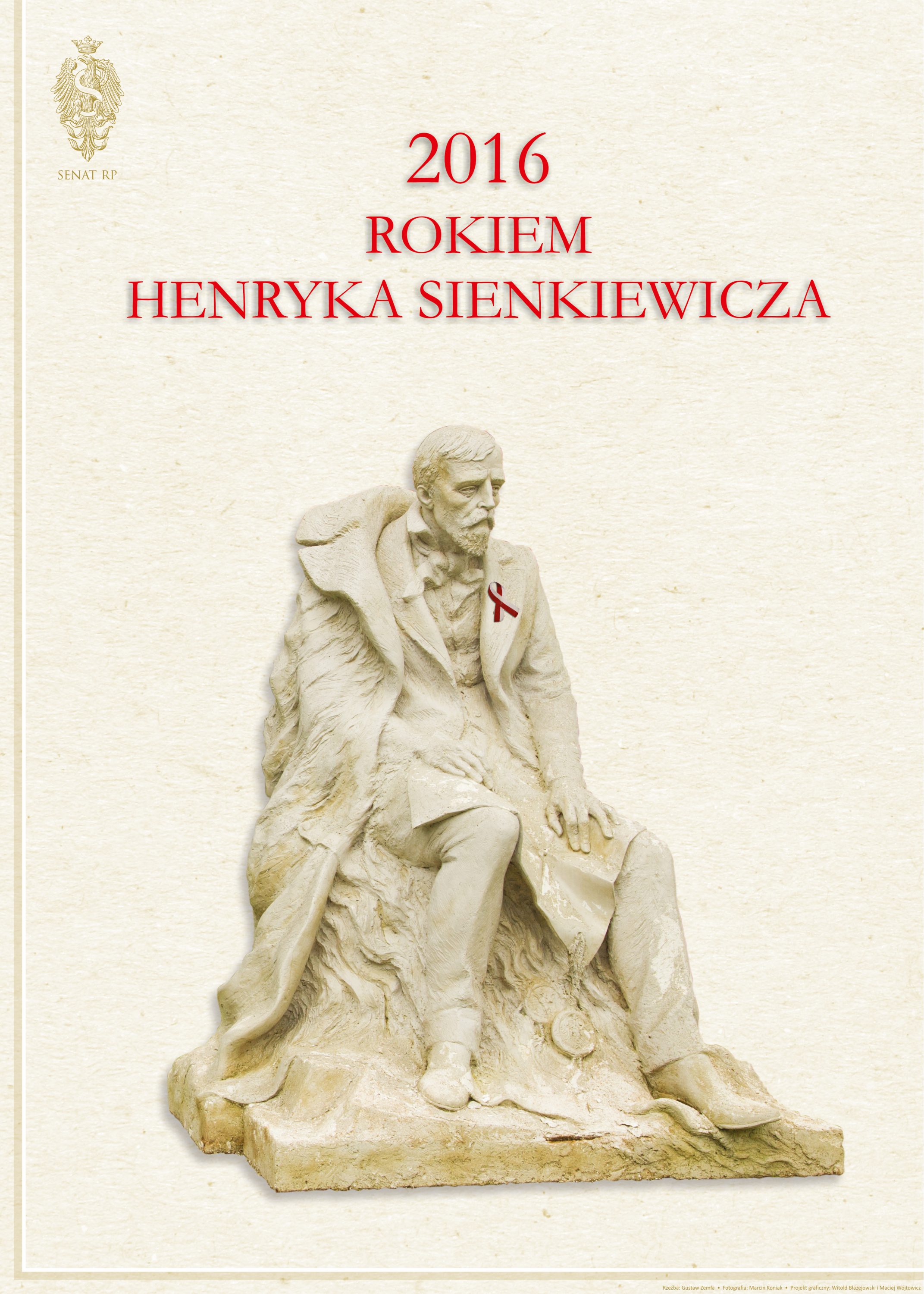 plakat "2016 Rokiem Henryka Sienkiewicza"