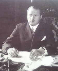 Senator Stefan Starzyński, prezydent m. st. Warszawy. [własność prywatna]
