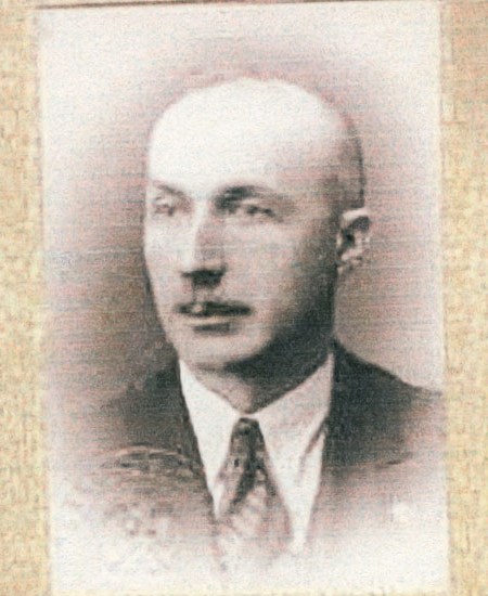 Senator Dominik Zbierski. Zdjęcie legitymacyjne z 1935 r.[własność rodziny]