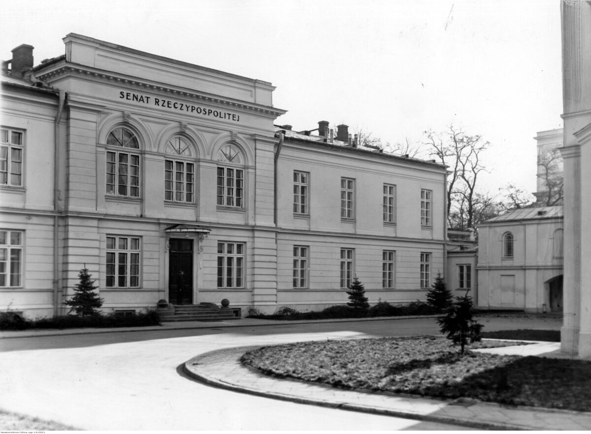 9. Siedziba marszałka i&nbsp;wicemarszałków oraz&nbsp;Biura Senatu w&nbsp;latach 1922-1939 [Narodowe Archiwum Cyfrowe]