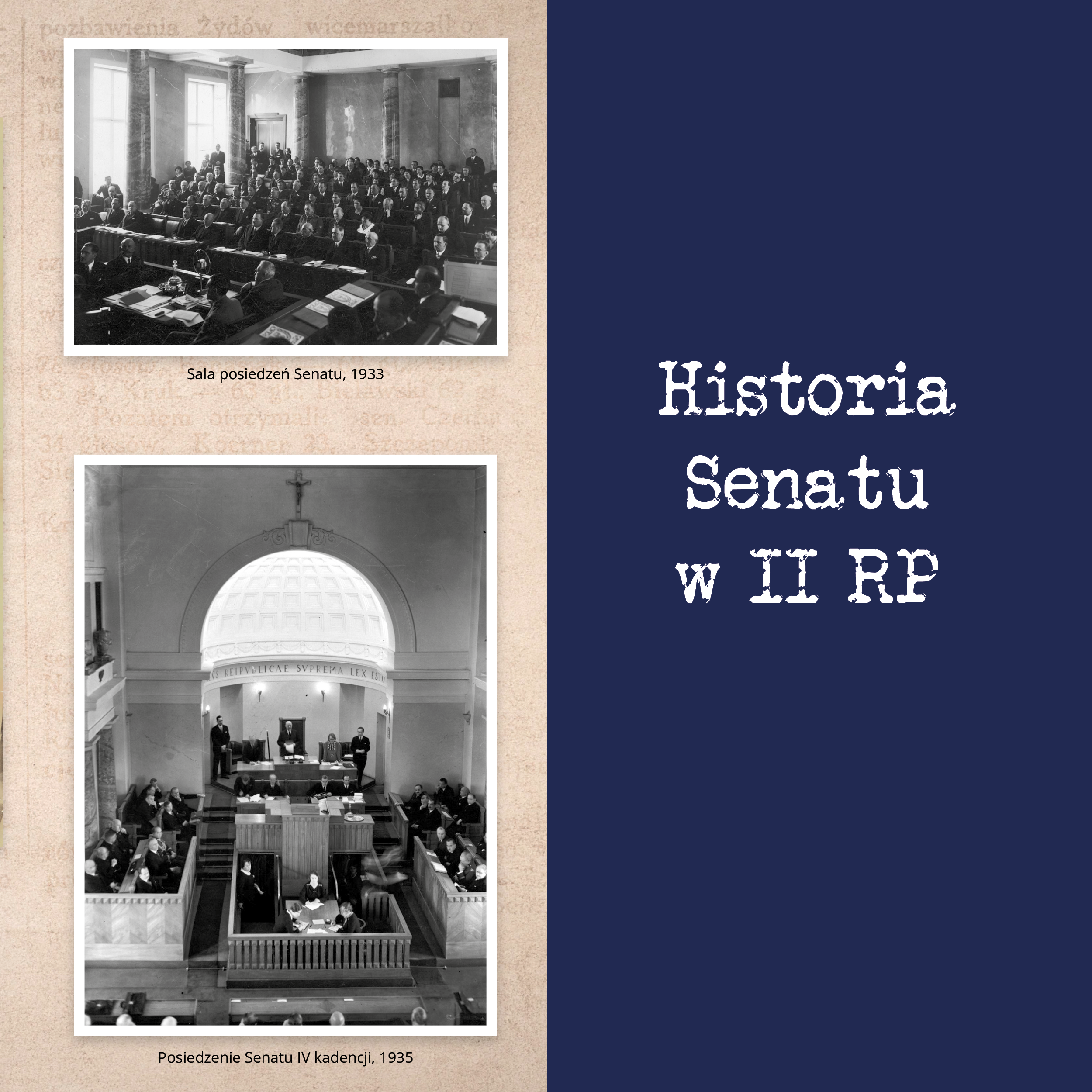 Okładka publikacji: Historia Senatu II RP