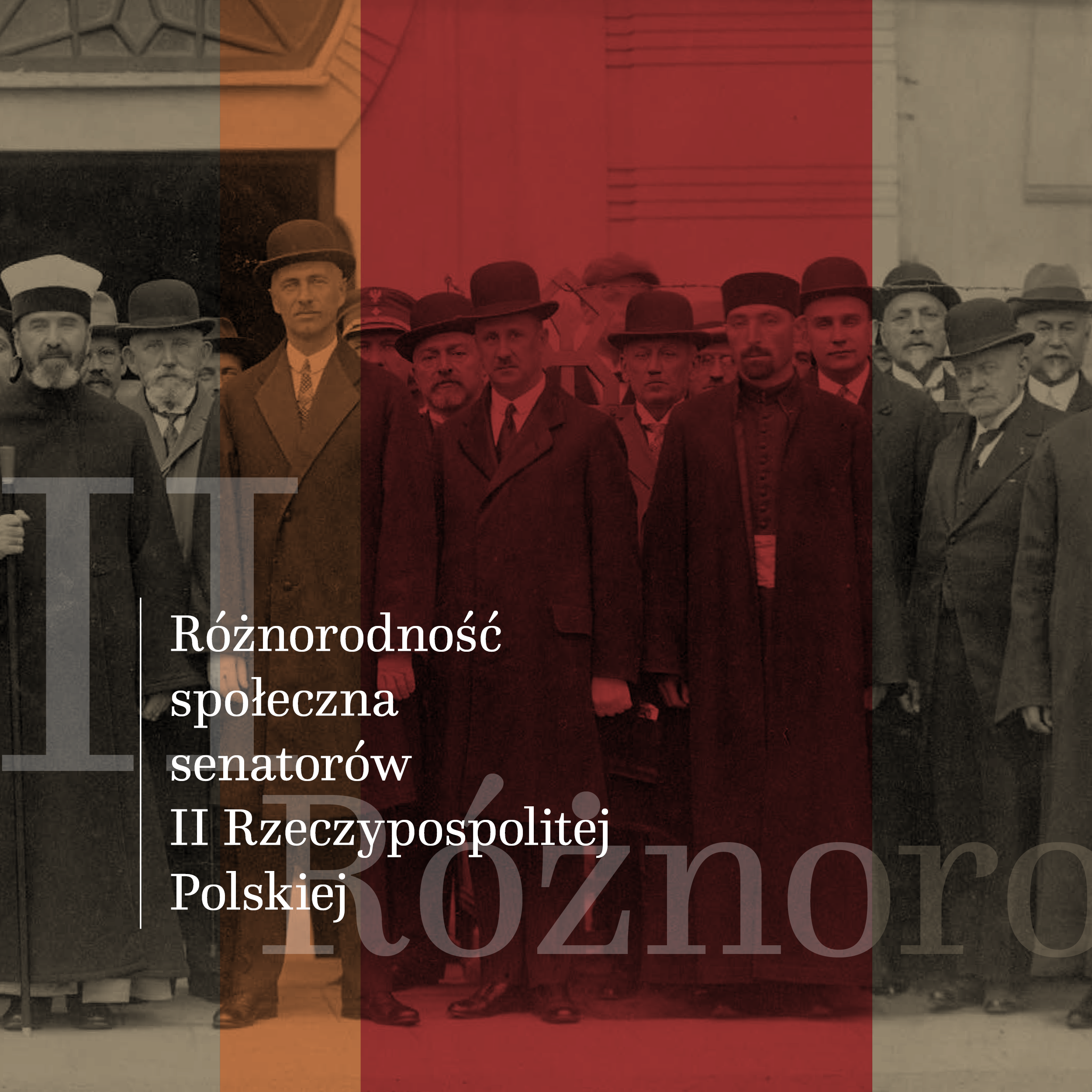 Okładka publikacji: Różnorodność społeczna senatorów II Rzeczypospolitej Polskiej