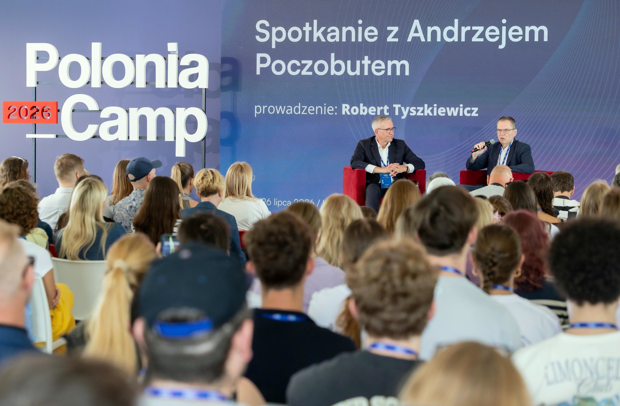 Spotkanie z Andrzejem Poczobutem podczas Polonia Camp 2026