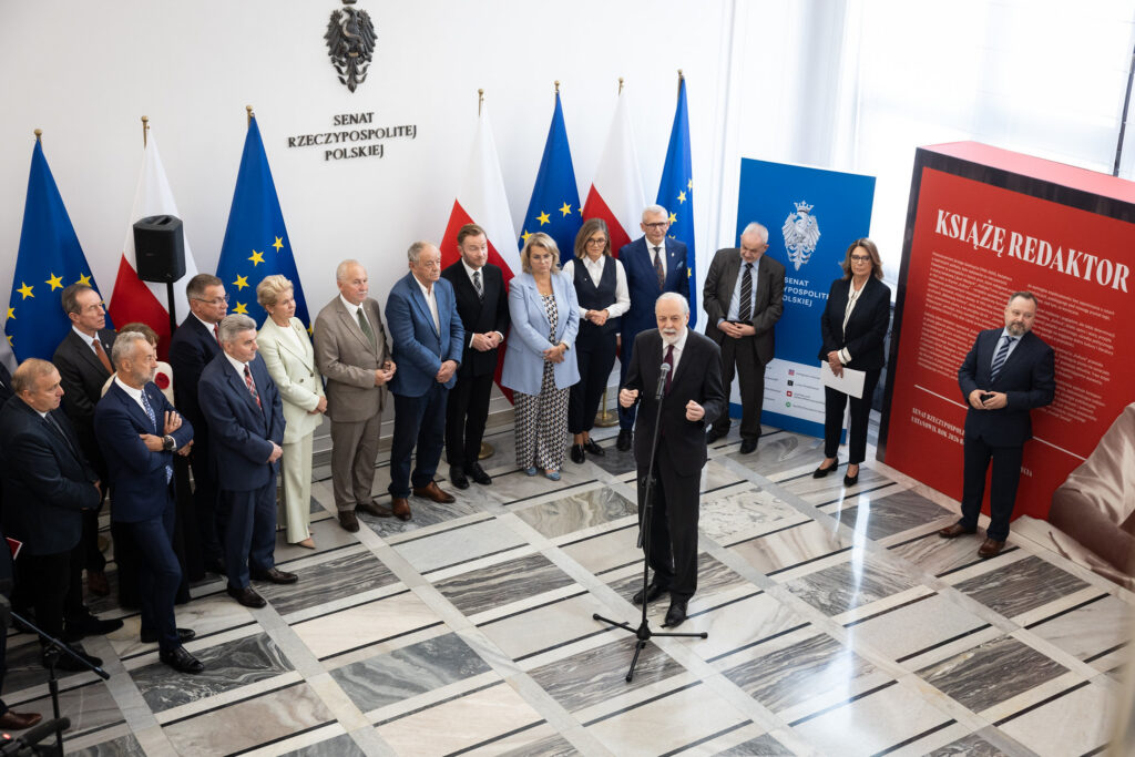 Przemówienie Wicemarszałka Senatu Rafała Grupińskiego podczas otwarcia wystawy pt. Jerzy Giedroyc. Gra o Polskę.