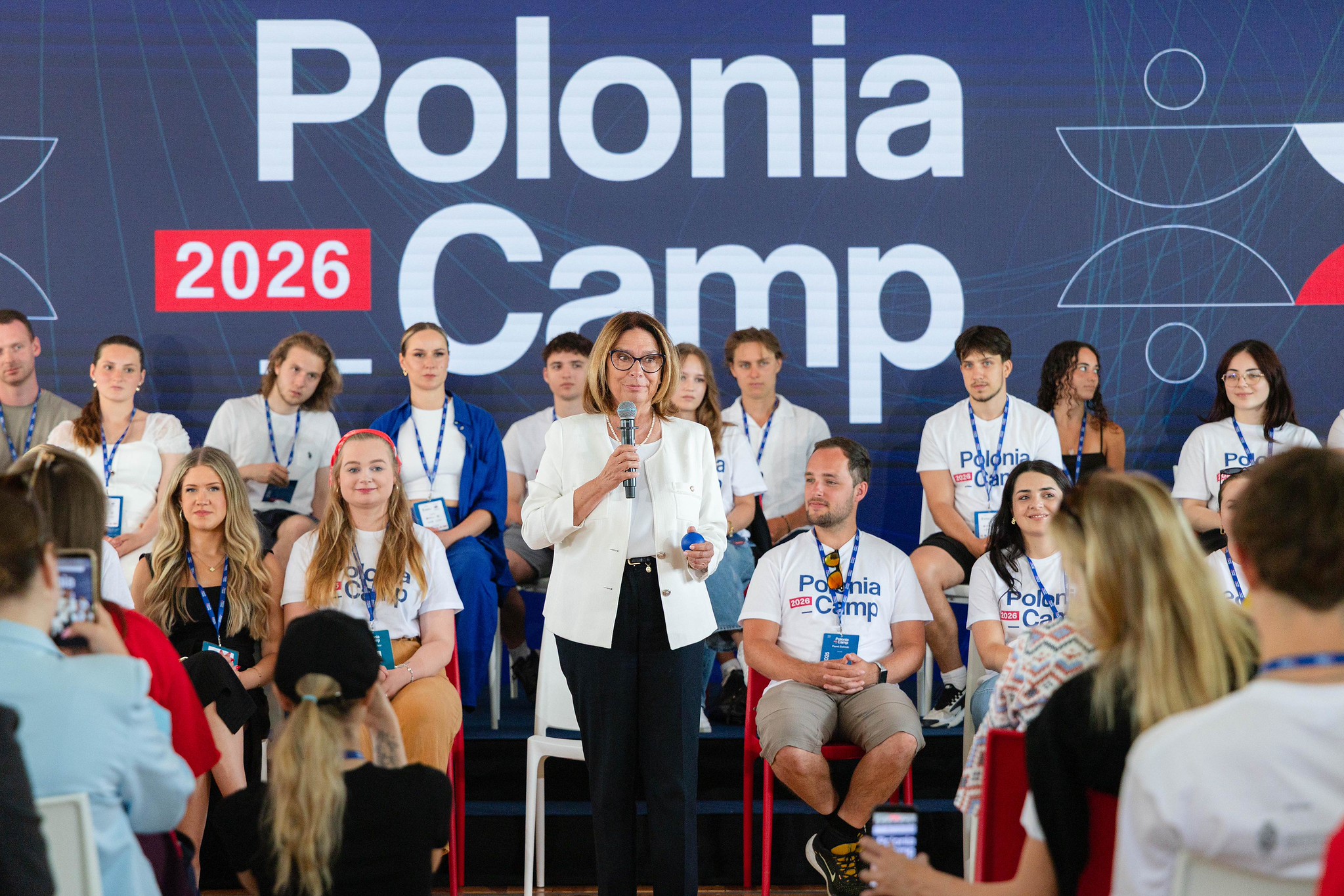 Marshal of the Senate Małgorzata Kidawa-Błońska during Polonia Camp 2026